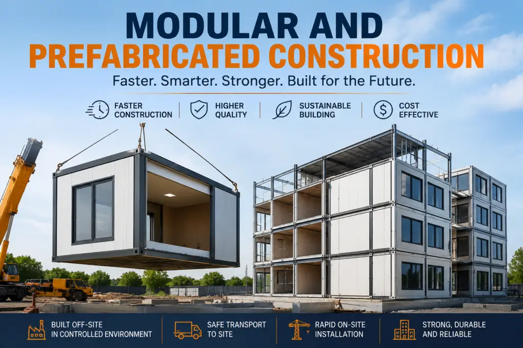 modular and prefabricated construction